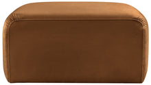 Load image into Gallery viewer, Arc - Velvet Ottoman - Saddle