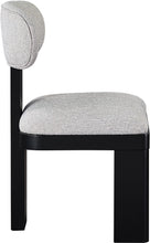 Load image into Gallery viewer, Timbra - Linen Textured Fabric Upholstered Dining Chair (Set of 2) - Black Base