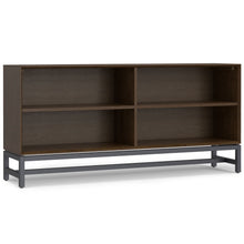 Load image into Gallery viewer, Banting - Low Wide Bookcase - Walnut Brown