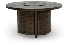 Load image into Gallery viewer, Monterey Point - Round Fire Pit Table - Dark Brown