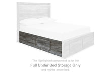 Load image into Gallery viewer, Baystorm - Full Under Bed Storage - Gray