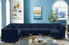 Load image into Gallery viewer, Alina - 8 Piece Velvet Modular Sectional