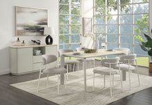 Load image into Gallery viewer, Ingram - Ceramic Top Dining Table - Light Gray