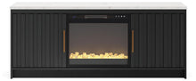 Load image into Gallery viewer, Cadmori - TV Stand With Fireplace Option