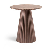 Load image into Gallery viewer, Cindra - Genuine Marble Top And Iron Base Table