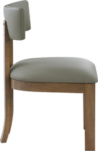 Load image into Gallery viewer, Lavrin - Vegan Leather Upholstered Dining Side Chair (Set of 2) - Walnut Base