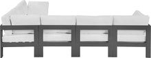 Load image into Gallery viewer, Nizuc - Outdoor Patio 6 Piece Modular Sectional With Gray Frame
