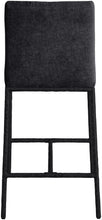 Load image into Gallery viewer, Reeves - Chenille Fabric Upholstered Counter Stool (Set of 2) - Black Base
