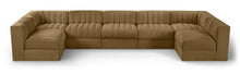 Load image into Gallery viewer, Rummi - Velvet Performance Fabric Upholstered 7 Piece Modular Sectional (With 2 Corner Chairs)
