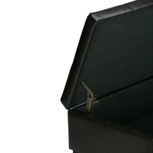 Load image into Gallery viewer, Dover - Square Coffee Table Storage Ottoman - Tanners Brown