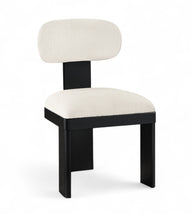 Load image into Gallery viewer, Timbra - Linen Textured Fabric Upholstered Dining Chair (Set of 2) - Black Base
