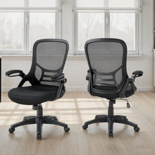 Load image into Gallery viewer, Office Chair With Adjustable Height For Workspaces - Black