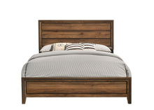 Load image into Gallery viewer, Kennedy - Queen Panel Bed In A Box With USB - Nutmeg