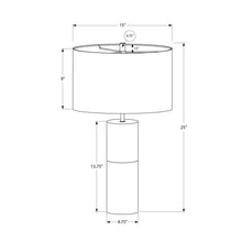 Load image into Gallery viewer, Lighting, Table Lamp, Concrete, Contemporary - Black / Gold