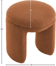Load image into Gallery viewer, Bowen - Ottoman / Stool - Saddle