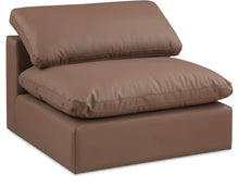 Load image into Gallery viewer, Comfy - Faux Leather Armless Chair