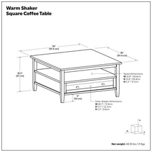 Load image into Gallery viewer, Warm Shaker - Handcrafted Table