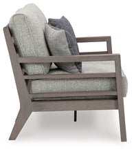 Load image into Gallery viewer, Hillside Barn - Loveseat W/Cushion - Gray / Brown