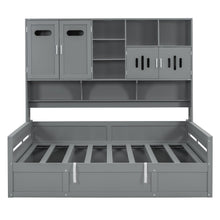 Load image into Gallery viewer, Daybed With All-In-One Cabinet And Shelf