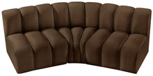 Load image into Gallery viewer, Arc - Velvet 3 Piece Modular Corner Sofa