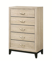 Load image into Gallery viewer, Crown Mark Furniture Akerson 5 Drawer Chest in Beige image