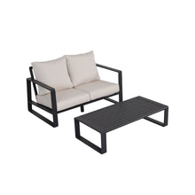 Load image into Gallery viewer, Sofa With Rectangular Coffee Table