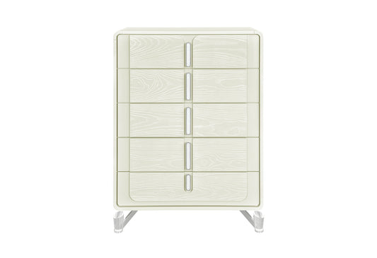 Lyra - 5 Piece Queen Bedroom Set - Beige
