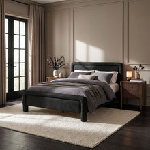 Load image into Gallery viewer, Baylor - Fabric With Interwoven Chenille Upholstered Bed