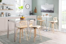 Load image into Gallery viewer, Adjustable Contemporary Bar Table - White