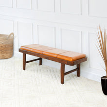 Load image into Gallery viewer, Maddox - Bench - Rustic / Tan