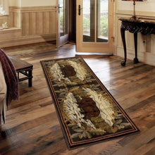 Load image into Gallery viewer, Nature's Nest - 5'3" X 7'3" Lodge Area Rug - Multi, Brown