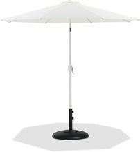 Load image into Gallery viewer, Fiji - Aluminum Patio Umbrella With Round Black And White Base