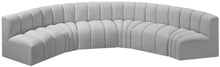 Load image into Gallery viewer, Arc - Boucle Fabric 6 Piece U-Shaped Modular Sofa