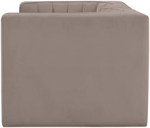 Load image into Gallery viewer, Rummi - Velvet Performance Fabric Upholstered 2 Piece Modular Loveseat