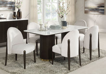Load image into Gallery viewer, Clayten - Engineered Marble Top Dining Table - Marble