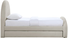 Load image into Gallery viewer, Andaz - Chenille Fabric Upholstered Trundle Bed