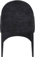 Load image into Gallery viewer, Waldorf - Chenille Dining Arm Chair With Black Legs