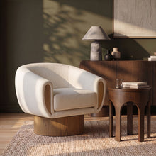 Load image into Gallery viewer, Avella - Interwoven Fabric Swivel Accent Chair