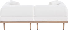Load image into Gallery viewer, Laguna - 2 Piece Resilient Water Resistant Fabric 71" Upholstered Outdoor Patio Modular Loveseat