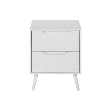 Load image into Gallery viewer, Modern Accent Table With Storage Drawers