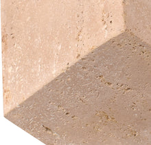 Load image into Gallery viewer, Block - Travertine Decorative Cube - Natural