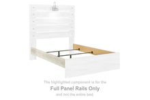 Load image into Gallery viewer, Cambeck - Full Panel Rails - Whitewash