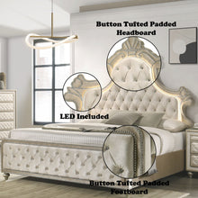 Load image into Gallery viewer, Lucienne - Bed With LED Lighting