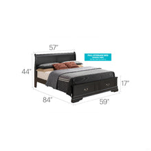 Load image into Gallery viewer, Upholstered Panel Sleigh Bed Design