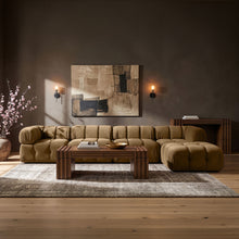 Load image into Gallery viewer, Orin - Fabric Velvet 5 Piece Modular Sectional
