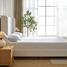 Load image into Gallery viewer, Harper - Tall Headboard Upholstered Bed / High Headboard / Elegant Simplicity / No Box Spring Needed