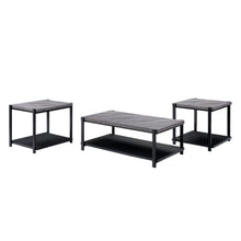 Load image into Gallery viewer, Linea - 3 Piece Occasional Set (1 Coffee & 2 End Tables) - Dark Gray