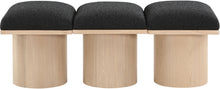 Load image into Gallery viewer, Pavilion - 3 Piece Modular Bench With Natural Base