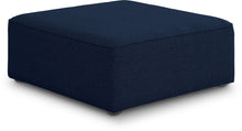 Load image into Gallery viewer, Cube - Linen Ottoman
