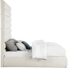 Load image into Gallery viewer, Adam - Linen Fabric Bed With 89" Headboard